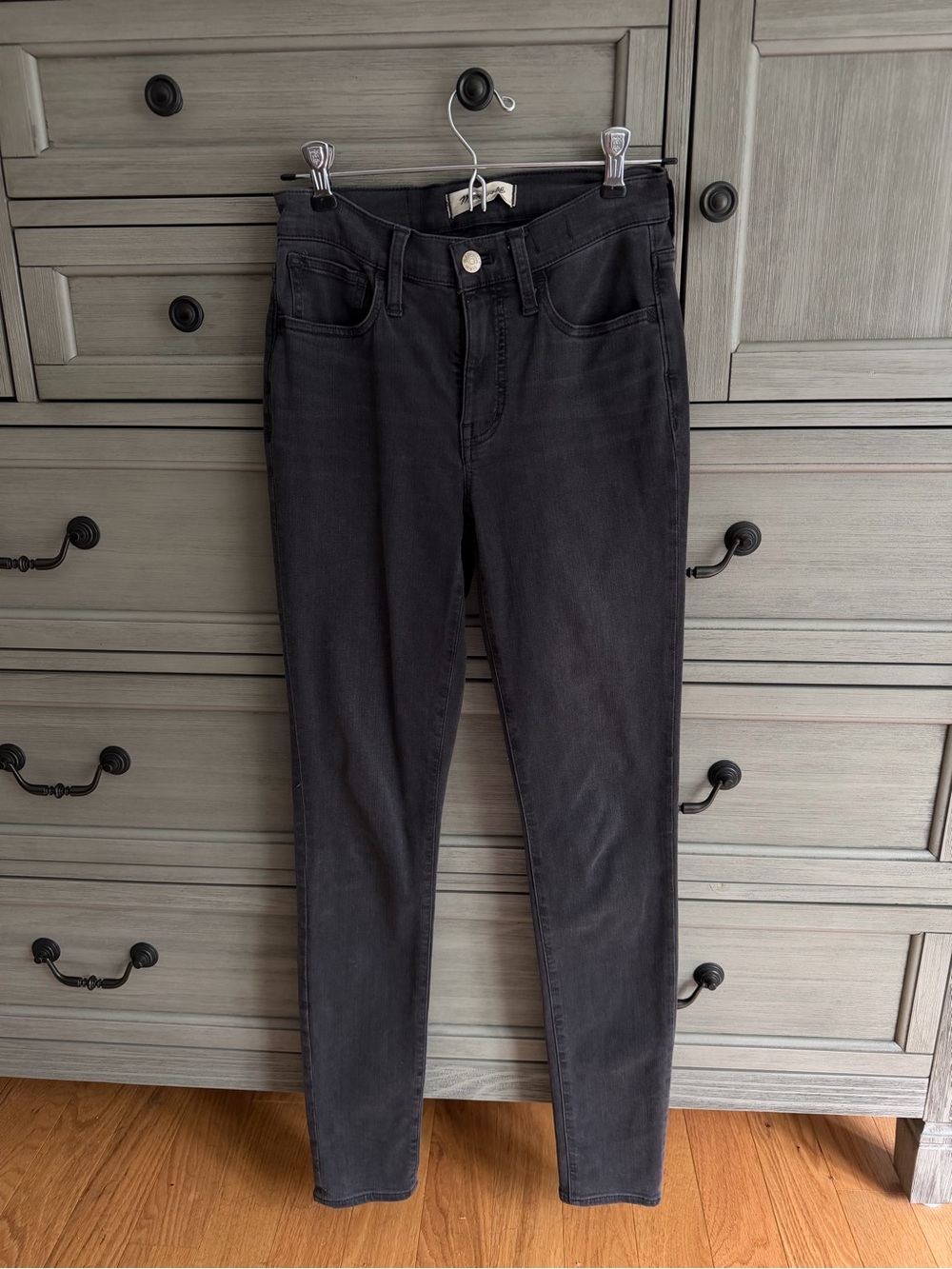 Madewell Women’s High-Rise Black Skinny Jeans